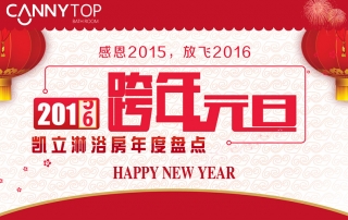 感恩2015，放飛2016——?jiǎng)P立淋浴房年度盤(pán)點(diǎn)